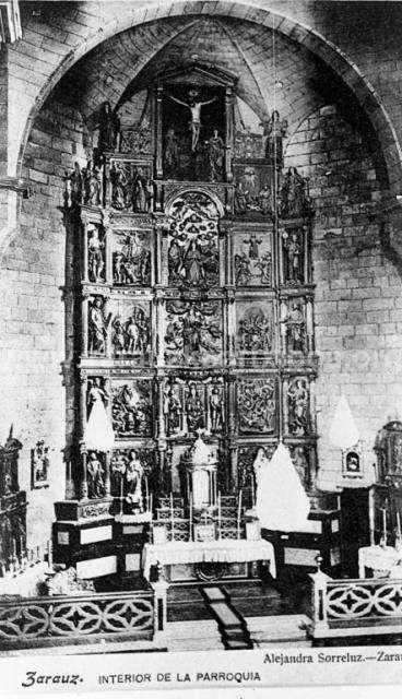 Interior de la Parroquia