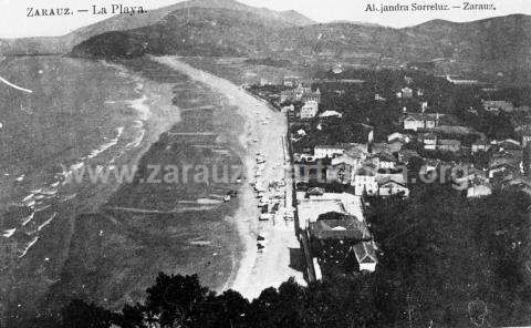 Zarauz. La playa