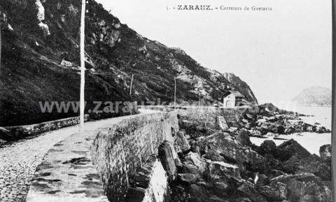 Zarauz. Carretera de Guetaria