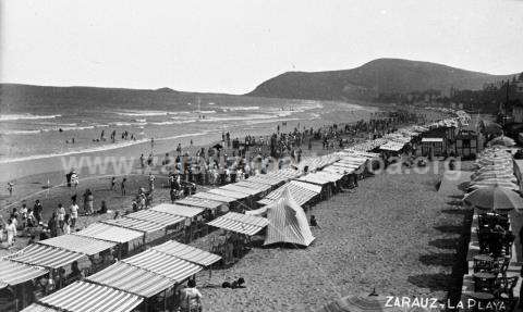 Zarautz. La playa