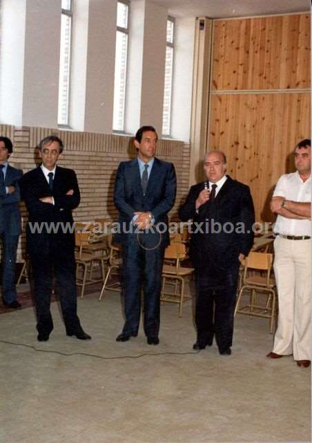 Inauguración del Instituto Lizardi de Zarautz