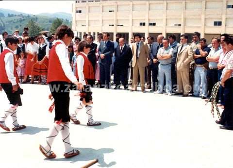 Zarauzko kiroldegiaren inaugurazioa