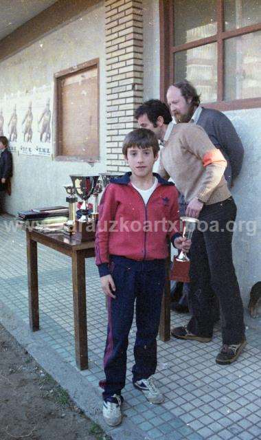 III Cross Urdaneta 1980. Entrega de premios