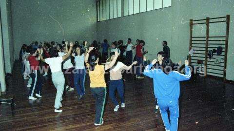 Gimnasia eta dantza ikastaroa, Monte Albertiako aterpetxean