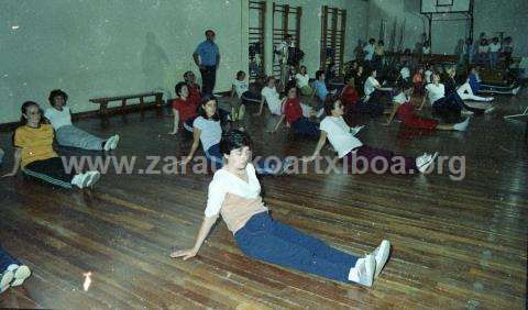 Gimnasia eta dantza ikastaroa, Monte Albertiako aterpetxean