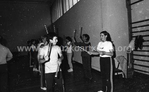 Gimnasia eta dantza ikastaroa, Monte Albertiako aterpetxean