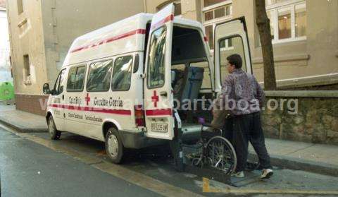 Centro de día. Ambulancia