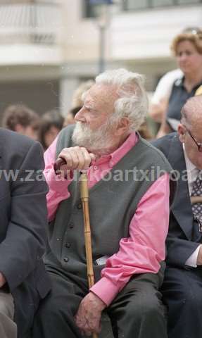 Bertsolarien Plazaren inaugurazioa