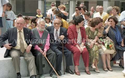 Bertsolarien Plazaren inaugurazioa