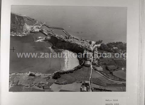 Getaria. Vista aérea