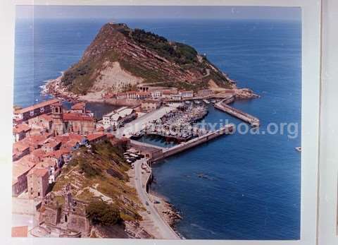 Getaria. Vista aérea