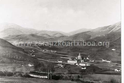 Loiolako santutegia Ikuspegi panoramika