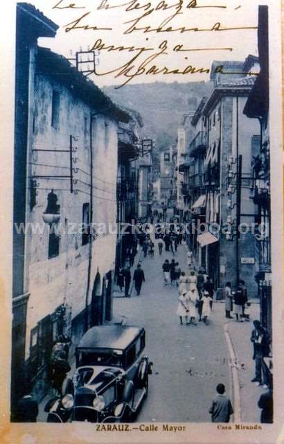 Zarauz. Calle Mayor