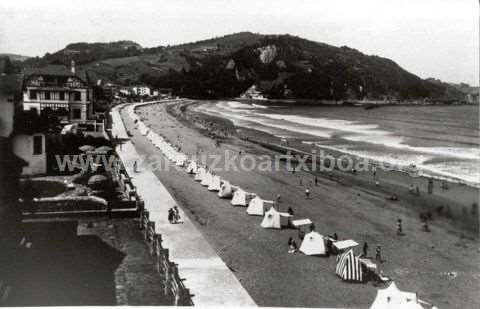 Zarauz. La Playa