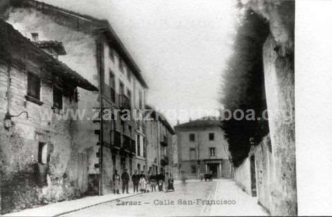 Zarauz. Calle San Francisco