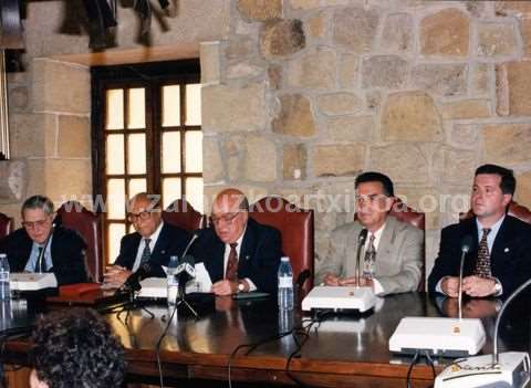 Homenaje a Francisco Escudero, Imanol Urbieta y Joxe Antonio Azpeitia 1996