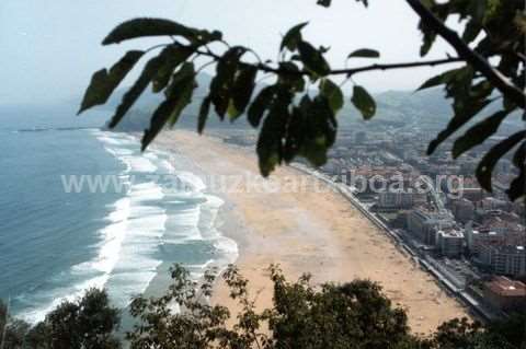 Zarautz y el mar