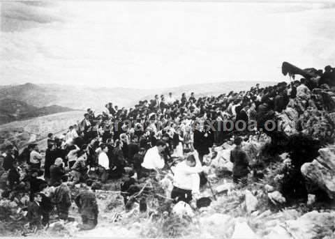 50 aniversario de la colocación de la cruz de Pagoeta