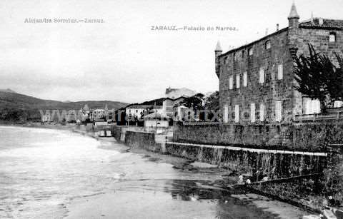 Zarautz. Palacio de Narros