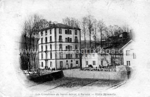 Les Ursulines de Saint-Sever à Zarauz. Villa Manuela