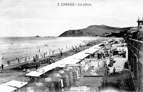 Zarautz: hondartza