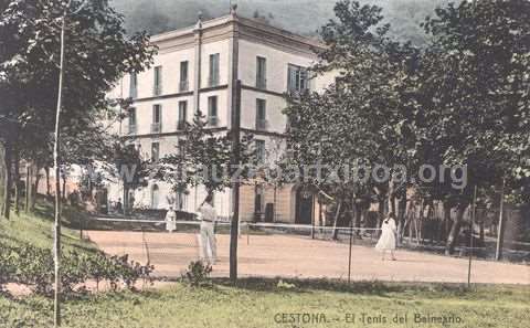 Zestoa. El Tenis del Balneario