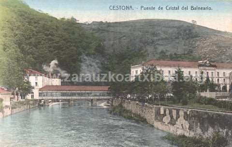 Zestoa. Puente de Cristal del Balneario