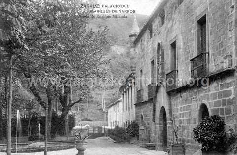 Zarautz. Palacio del Marqués de Narros