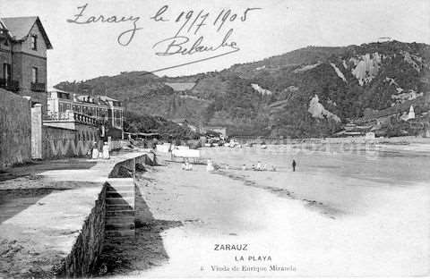 Zarautz: hondartza