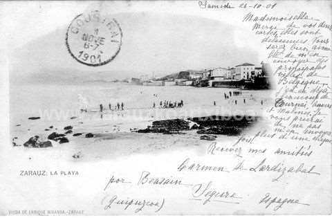 Zarautz. La Playa