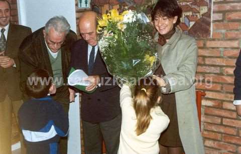 Inauguración del local de la Asociación de Vecinos de  Vista Alegre