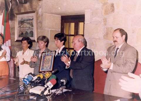 Homenaje a José Ignacio Iruretagoyena