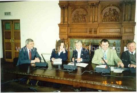 Zarauzko ordezkariek Brayra egindako bisitaldia