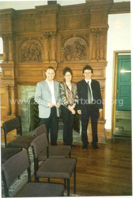 Visita de una delegación de Zarautz a Bray