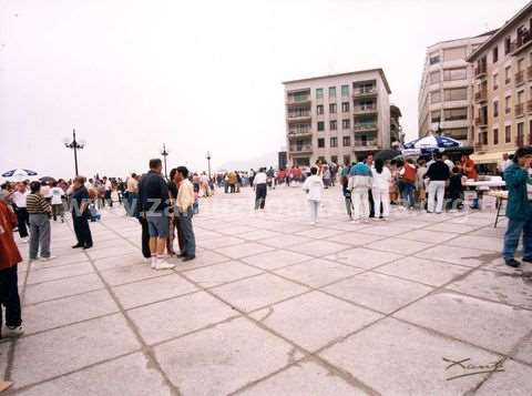 Inauguración de los parkings de la Munoa y Plaza