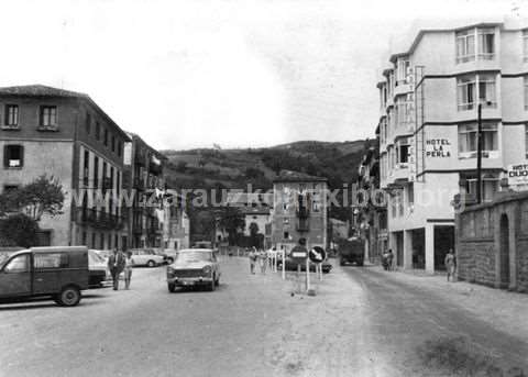 Zarauzko La Perla hotelaren fatxada