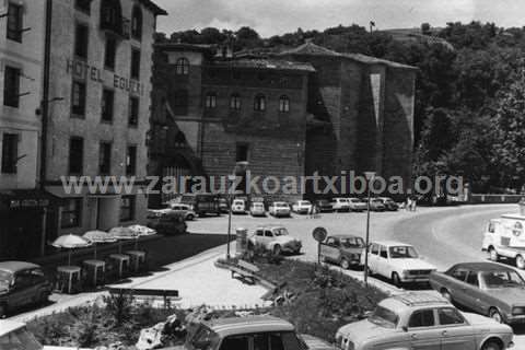 Zarauzko Eguzki hotelaren fatxada