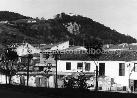 Zarauzko etxe batzuen fatxadak