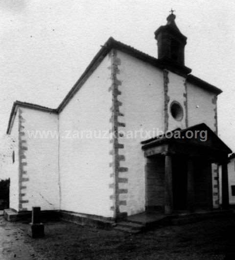 Zarauzko San Pelaioko elizaren fatxada