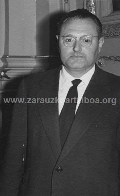 Vicente Eizagirre Zarauzko alkatearen argazkia