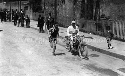 Carrera de cross en Zarautz