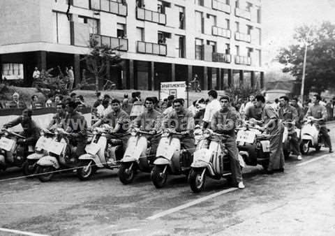 Lambretta motorren III. maratoia Zarautzen