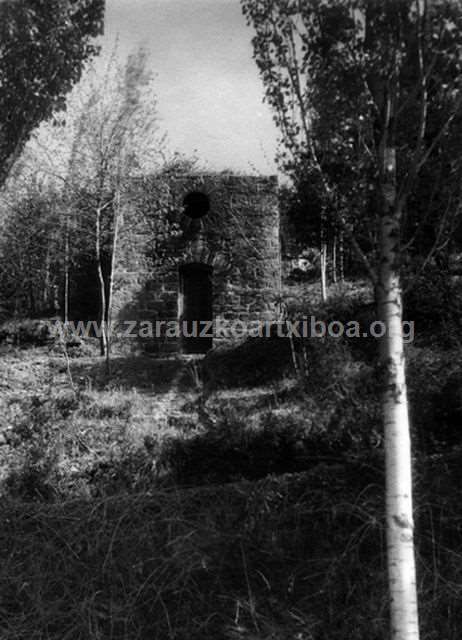 Deposito de agua de Iruerreketa en Zarautz