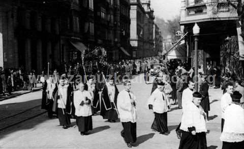 Ramon Kortazar arkitektoaren segizioa, Donostiako kaleetan