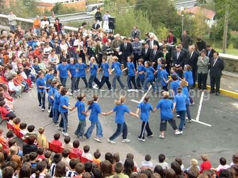 La Salle ikastetxearen mendeurrena Zarautzen