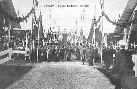 Fiestas Euskaras. Barracas