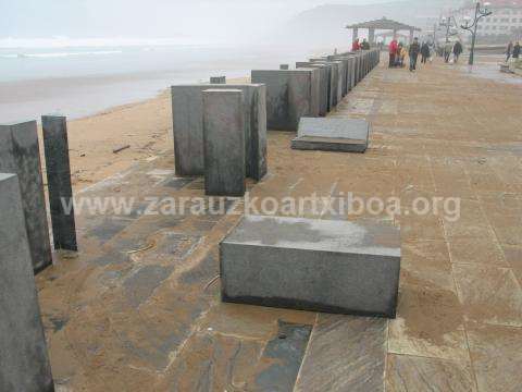 Temporal en Zarautz