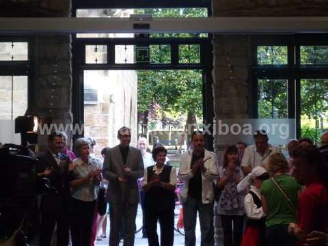 Inauguración de la Plaza del Mercado de Zarautz