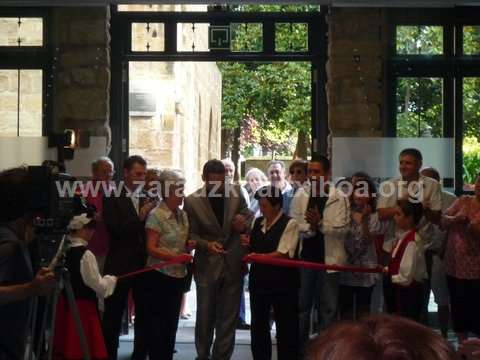 Inauguración de la Plaza del Mercado de Zarautz