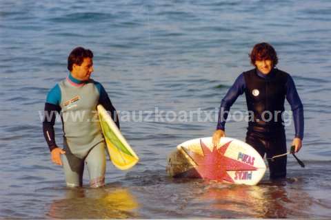 Historia del surf en Zarautz